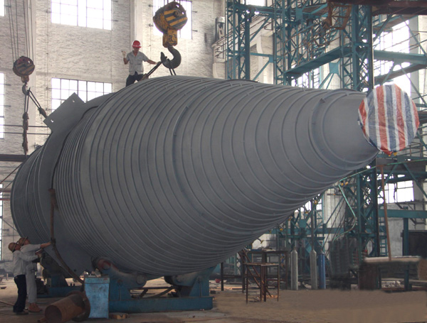 洛陽(yáng)永龍項(xiàng)目配套的循環(huán)煤粉緩沖罐完成 洛陽(yáng)永龍項(xiàng)目配套的循環(huán)煤粉緩沖罐完成